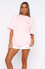 Oversized Tee Baby Pink With Love Always