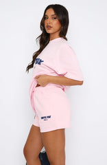 Oversized Tee in Soft Pink
