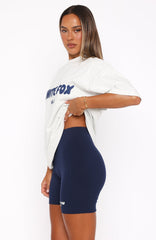 Ribbed Bike Shorts Lounge Wear