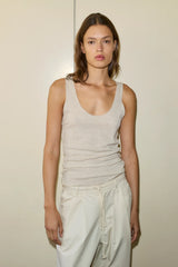 The Cotton Pant In Off White
