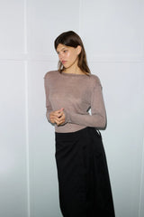 The Knit Long Sleeve Top