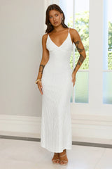 You Got This Maxi Dress Flowy Silhouette Beaded Straps