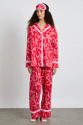 Red Bow Pajama Set