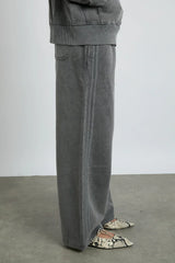 Grey Wash Joggers Effortless Style