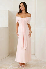Wishing Hour Maxi Dress Dreamy Off Shoulder Flowy