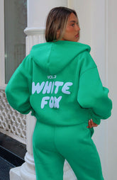 Zip Front Hoodie Cozy Fleece Lining