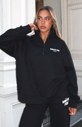 Oversized Zip Front Sweater Cozy Comfort