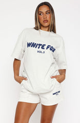 Oversized Tee Mineral Grey