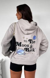 Oversized Lunar Hoodie Cozy Comfort