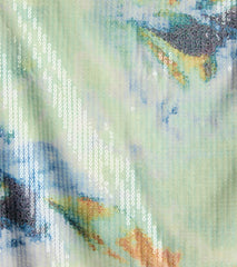 Twist And Sparkle Sequin Mini Dress