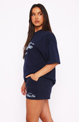Oversized Tee Deep Sea