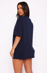 Oversized Tee Deep Sea