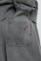 Grey Wash Joggers Effortless Style