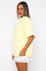 Oversized Lemon Tee With Love Always