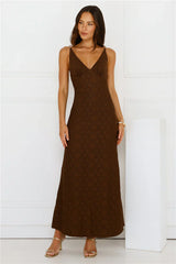 You Got This Maxi Dress Flowy Silhouette Beaded Straps