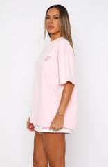 Oversized Tee Baby Pink With Love Always