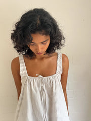 The Bow Dress Story Stripe