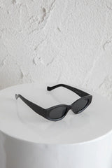 Cat Eye Sunglasses Black Tinted Lenses Vintage Style